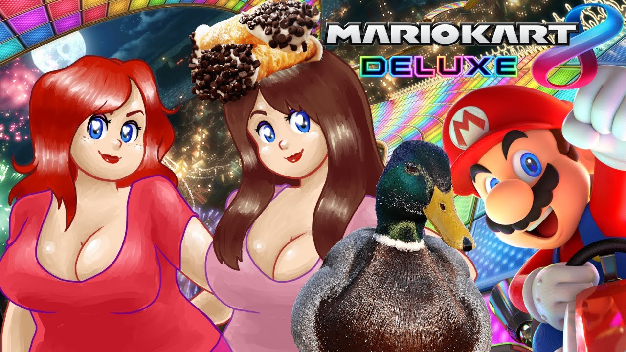 Axel Lazuli - Mario Kart 8 Deluxe + Smash Ultimate! ft. MugiMikey, Ashlynn Lazuli, & SoFlo Cannoli