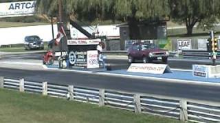 paul's jav vs ken's gremlin at st thomas 2009 - the drive up  *purple helmet*