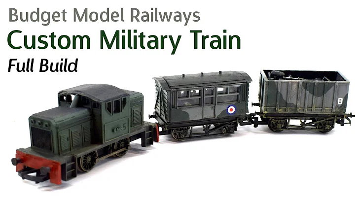 OO Gauge Military Train | Budget Model Railways | Custom Full Build