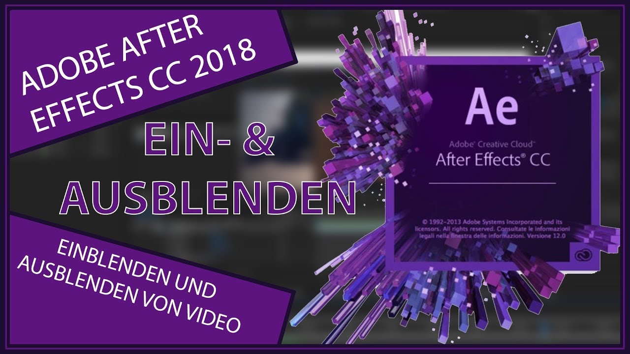 Audio after effects ausblenden