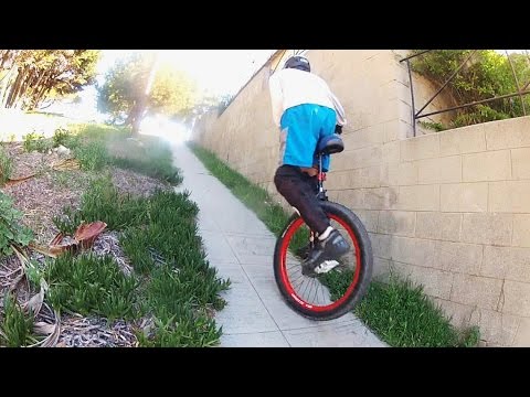 31% Grade Unicycle Climb w/ Surly Knard