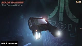 Blade Runner | THE DREAM DIVIDE | 4K AMBIENCE for work study and relaxation - 6 Hours