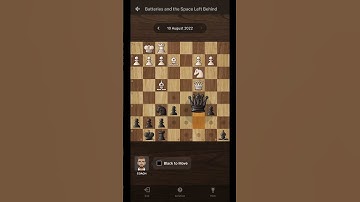 Daily Chess Puzzle - 10 August 2022