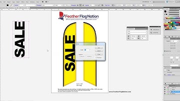 How to Design a Feather Flag in Adobe Illustrator | Beginners Tutorial