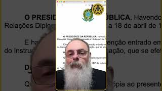 BRASIL TERIA VIOLADO A CONVENÇÃO DE VIENA? ARAPONGA DO LULA E MORAES - CORTE!