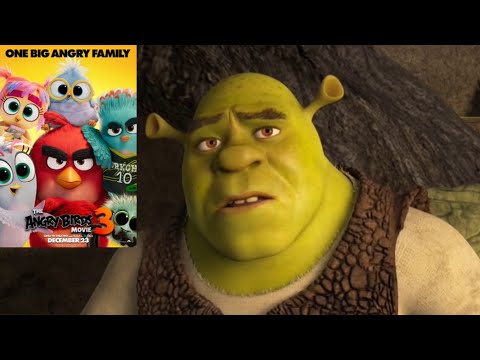 Shrek Describes Angry Birds Shows & Movies (Inspired by Shrek Reacts) | MEME | Christopher Ruiz 10th
