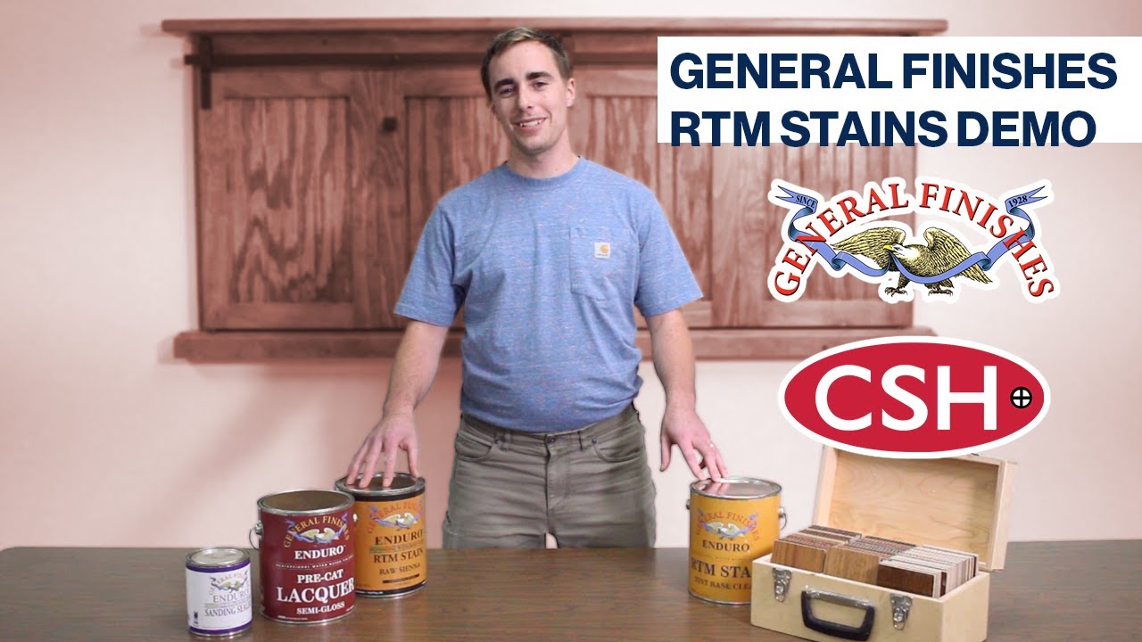 How to Mix and Match stains with the General Finishes RTM Stain System
