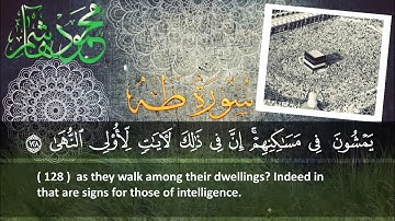 الشيخ محمود هاشم - سورة طه من الآية 115 إلى الآية 135