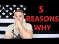 5 Reasons NOT To Join The Military!