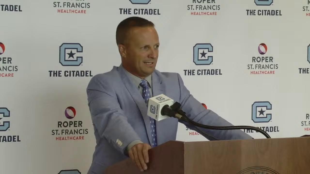The Citadel Football | Press Conference 9/27/21