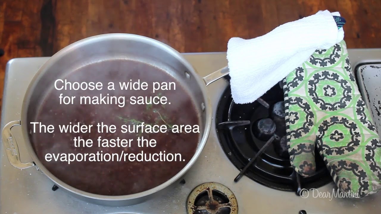 what-is-a-reduction-how-to-reduce-a-sauce-youtube