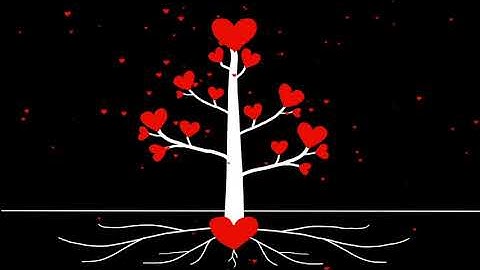 Growing heart tree, short animation created by Apple Motion 5