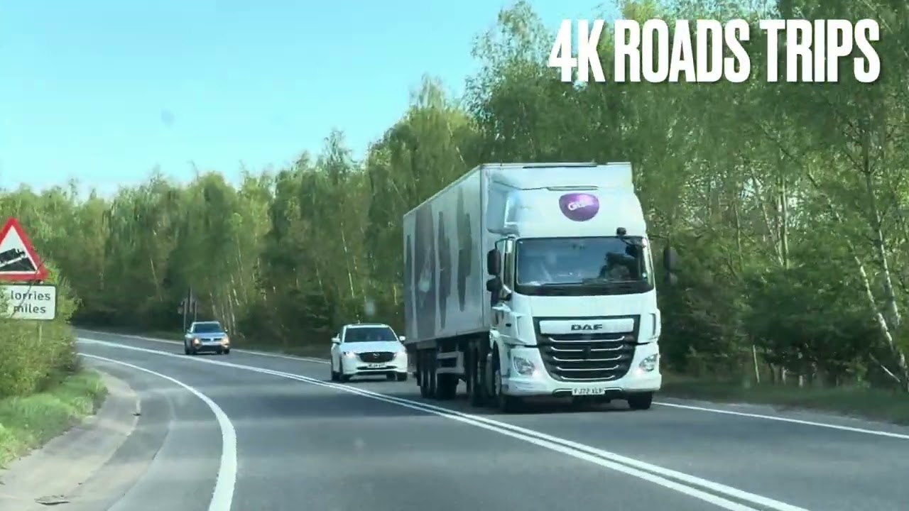 4K RoadTrips: Driving Through UK Highways