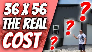 NOT CHEAP! The real cost of a 36x56 Pole building