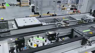 Efficient Material Conveyors Enhance Workflow Stability#conveyor #machine #factory #automobile #cnc