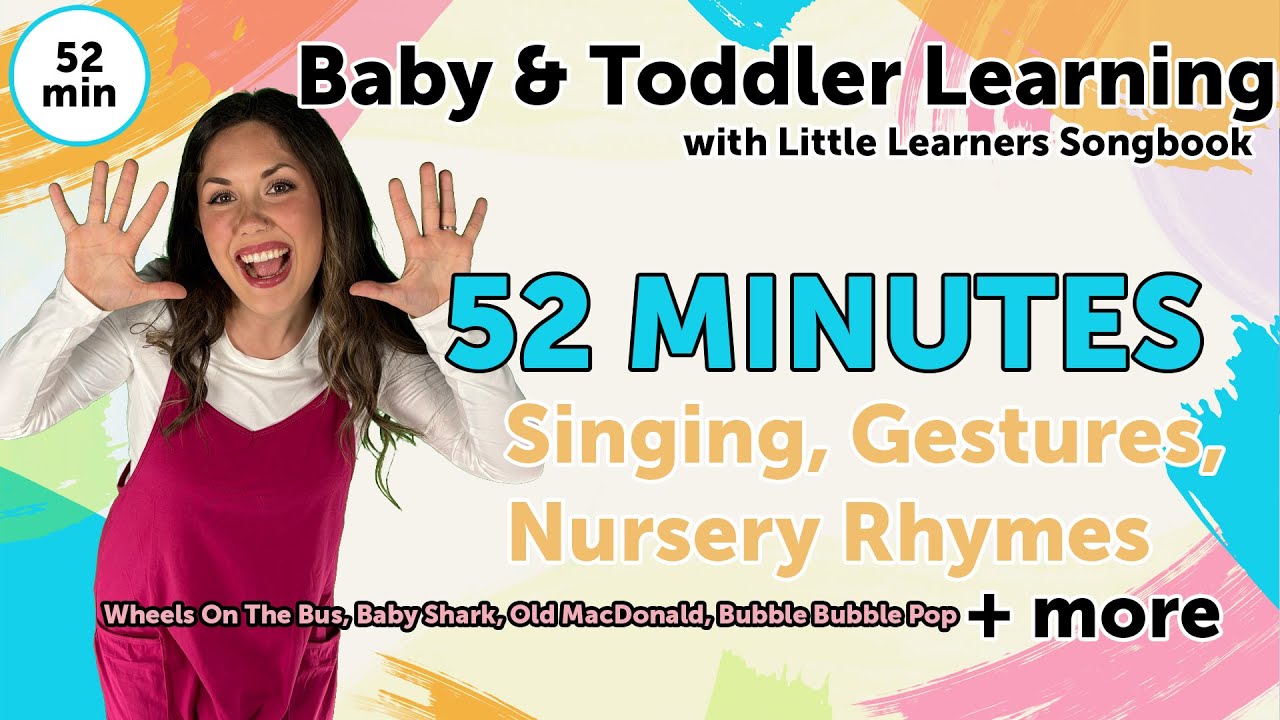 Signs Language Rhyme Baby and Toddler Learning - Nursery Rhymes, First Words, and Sign ...