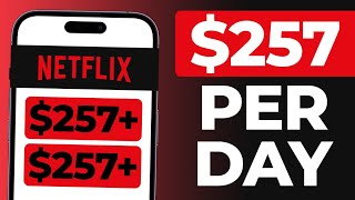 Automatic $257 Per Day From Netflix Watching Movies (Make Money Online)