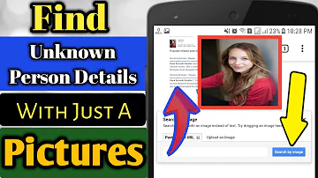 Can you track someone by a picture?