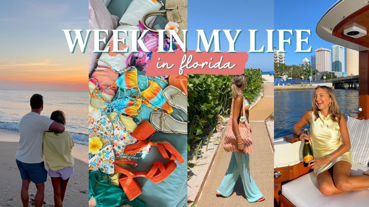 FLORIDA WEEK IN MY LIFE || west palm with my man, boat days &  local business love in tampa
