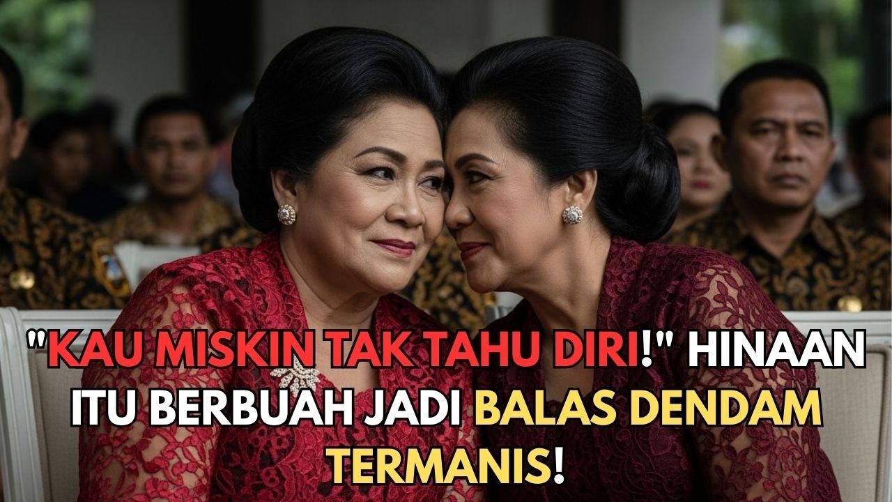 DIA DIHINA, DIINJAK-INJAK HARGANYA, KINI MEREKA SUJUD DI KAKINYA MEMOHON AMPUNAN! KAU BILANG MISKIN?