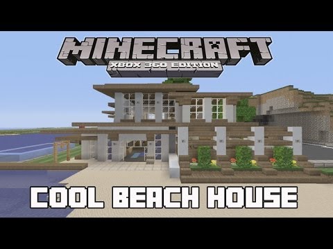 Minecraft - Cool Beach House Tour!