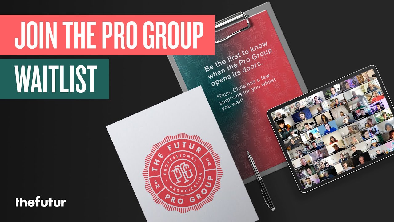 Join The Pro Group Waitlist! - YouTube