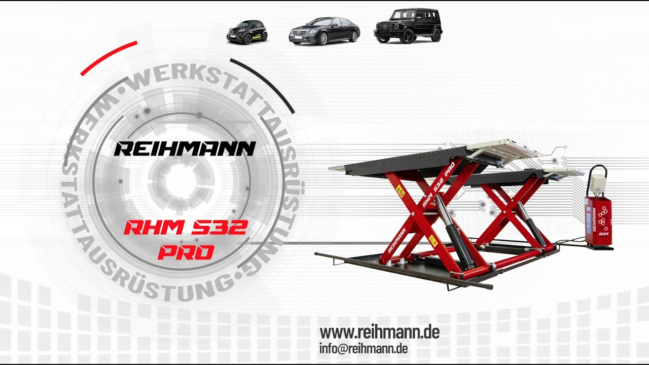 reihmann rhm s32 pro scherenhebebühne