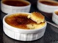 Crème brûlée : Techniques de base en cuisine