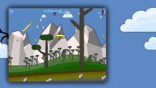 Stickman Kite Flight - Game App Trailer screenshot 1