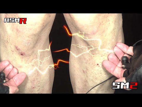 【掻いてスッキリ★アトピー性皮膚炎ASMR】超痒い両足の脛を掻く気持ちの良い音/癒し/リラックス効果/睡眠導入/マッサージ