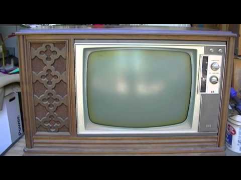 Rca Victor Ctc28 Color Tube Television Repair Restore