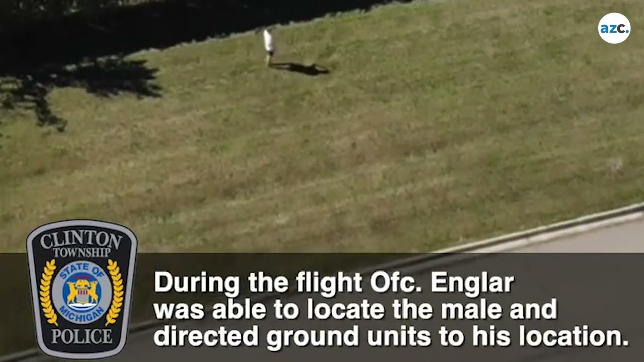 Missing autistic child found by police drone in Michigan