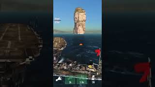 Clash of Warships | Ohio vs 2025 (World of Warships) #shorts screenshot 5