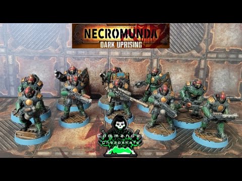Necromunda: Dark Uprising Campaign Palanite Enforcer Gang Starting ...