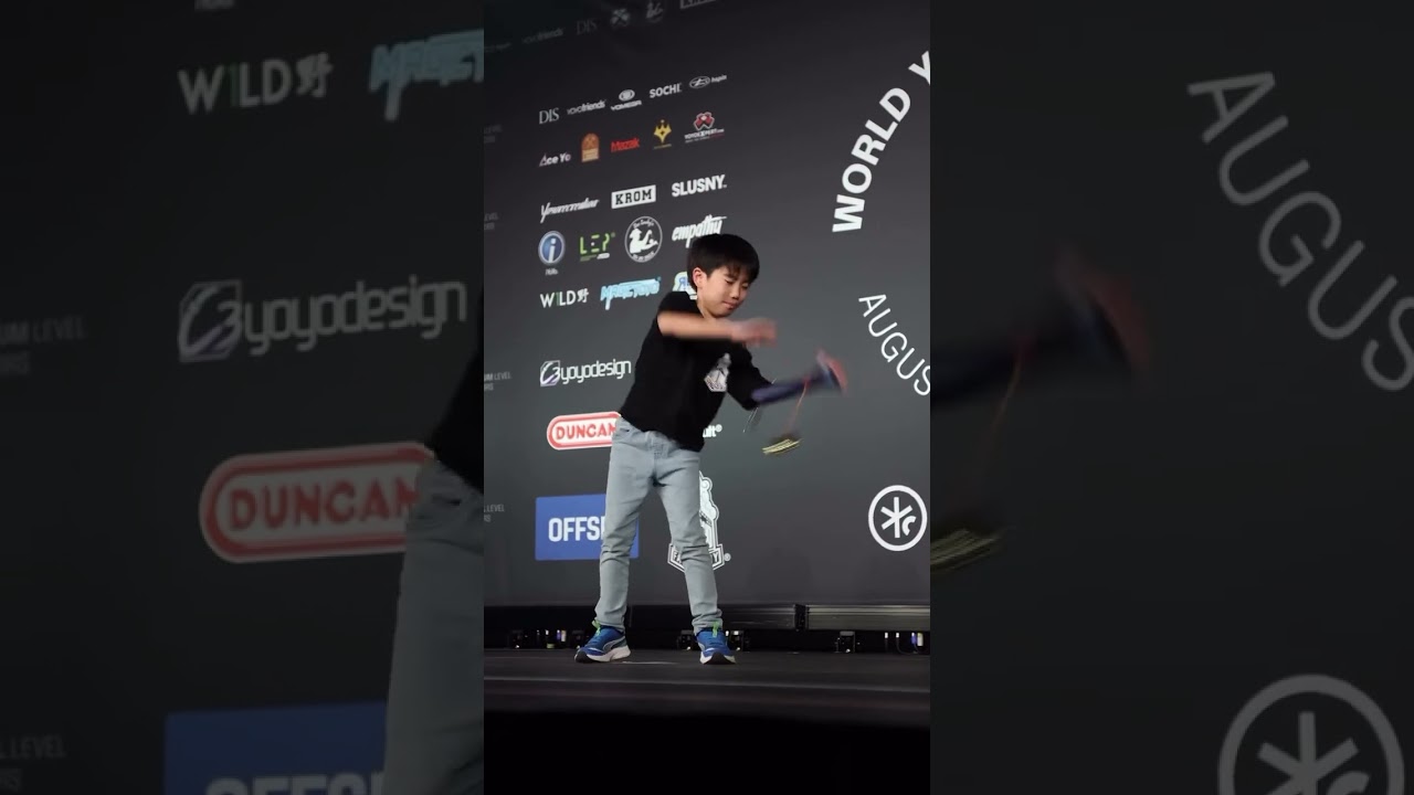 Youngest 2a player world yoyo contest 