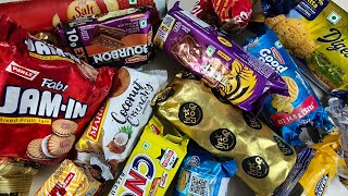 Big Biscuit Collection Unboxing | Crunchy Biscuit Pack Opening🍪