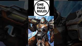 Battle Brothers führen Befehle aus #onepagerules