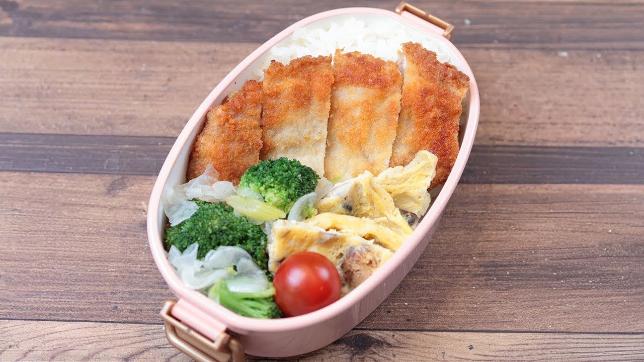 【10分弁当】ミラノ風カツレツ〜包丁もまな板もいらない(536)