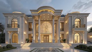 Luxurious VERSACE Inspired Mega Mansion | Living Room \& Interior Design Tour