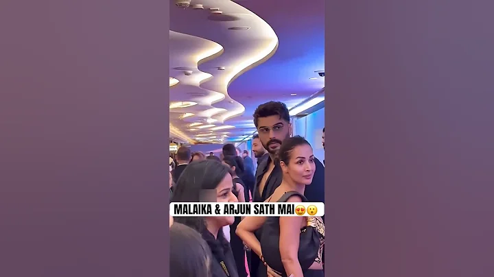 Malaika Arora & Arjun Kapoor together at Homebound Screening 😮#malaikaarora#arjunkapoor#bollywood