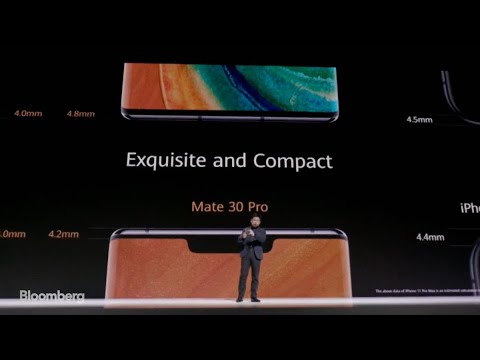 Huawei Unveils Mate 30 Phone, Minus Google Apps