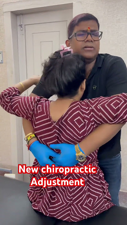 New Chiropractic adjustments for back pain. By #drrajneeshkant
