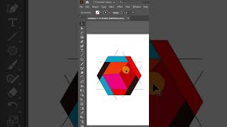 🎨 Isometric Cube Pattern Design in Illustrator | 3D Geometric Art #adobeillustrator #illustration