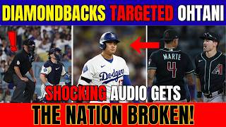 Shocking Audio That Proved Diamondbacks Illegally Targeted Ohtani & & The Nation Wants Justice Now!!