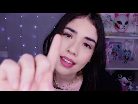 ASMR MUITOS TINGLES - Atenção pessoal, sons de boca, face touching
