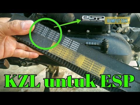 Review V-Belt KZL dipakai Beat ESP