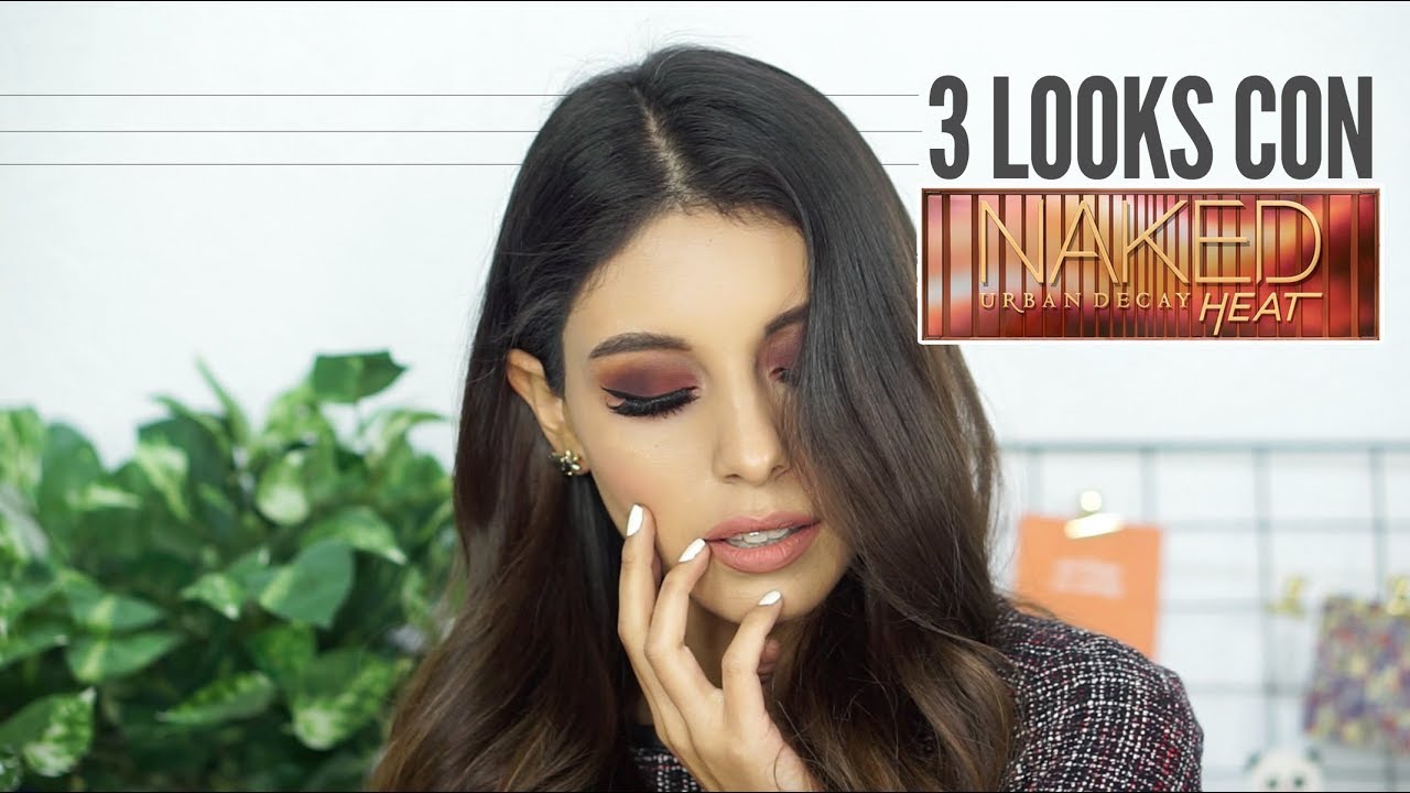 Paleta olvidada: 3 Looks con Naked Heat.