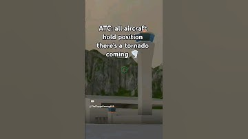 Turbolines 861 ignores the atc and tornado 💀💀 #turbopropflightsimulator #aviation #memes #atc
