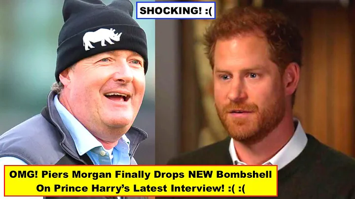 OMG! Piers Morgan Finally Drops NEW Bombshell On P...