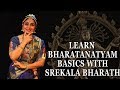 Learn bharatanatyam dance  basic lessons for beginners step by step  srekala bharath  hand  feet